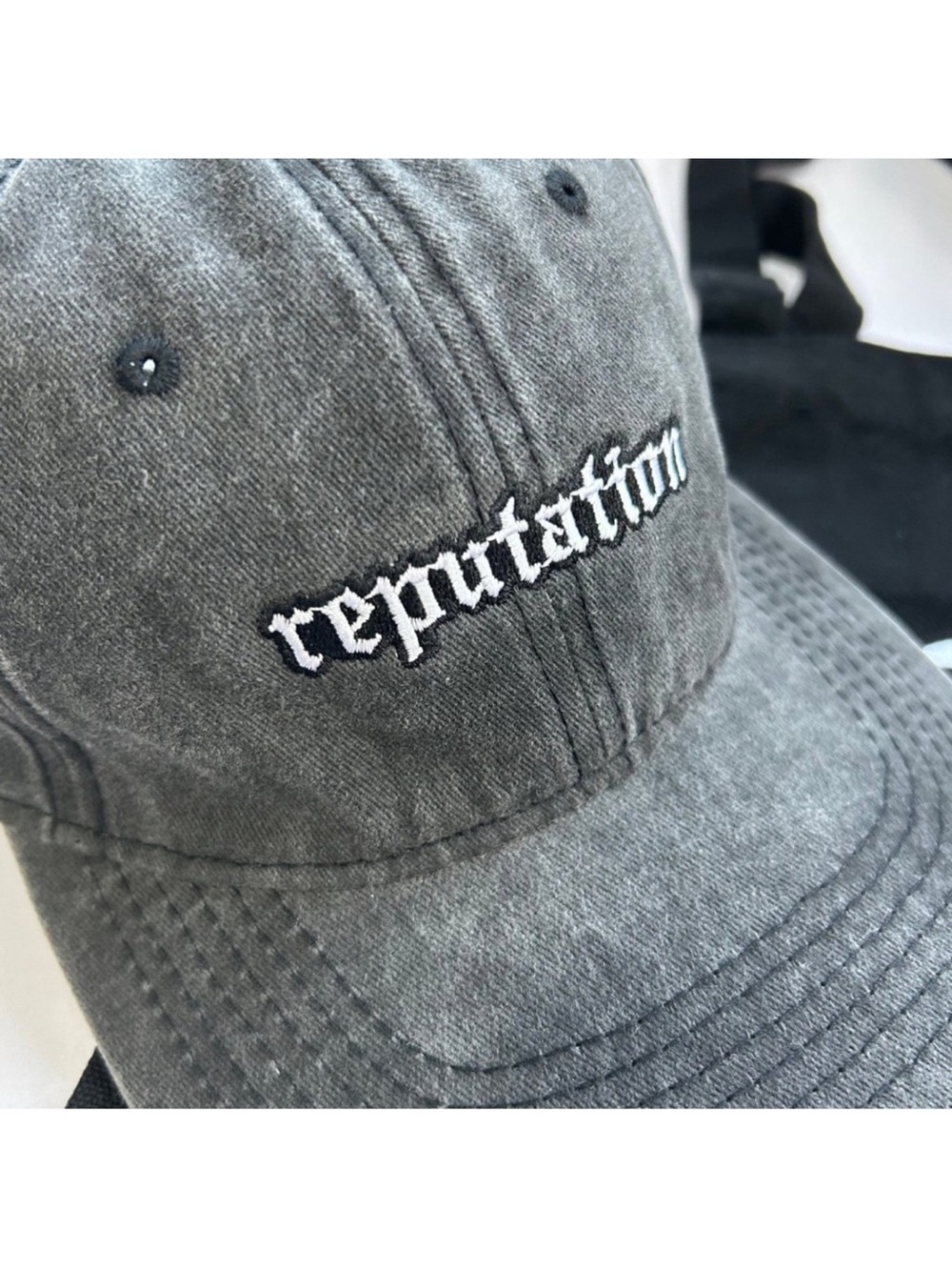 Taylor Swift reputation Hat Baseball Cap Gray Rep